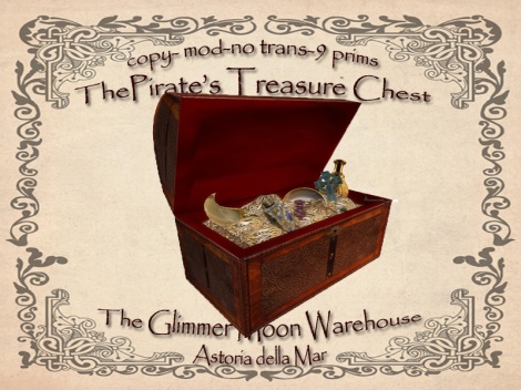 Pirate Treasure Chest Ad